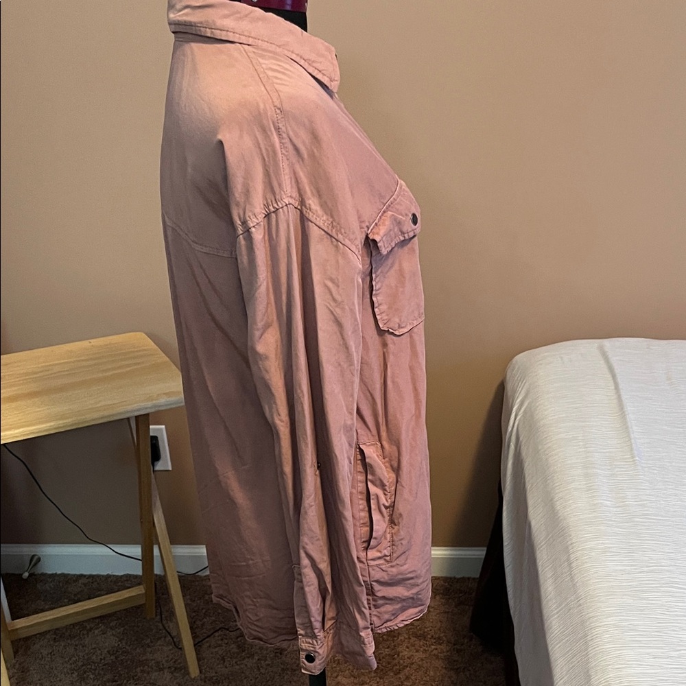 Pink Button-Up Shirt - Picture 3 of 9